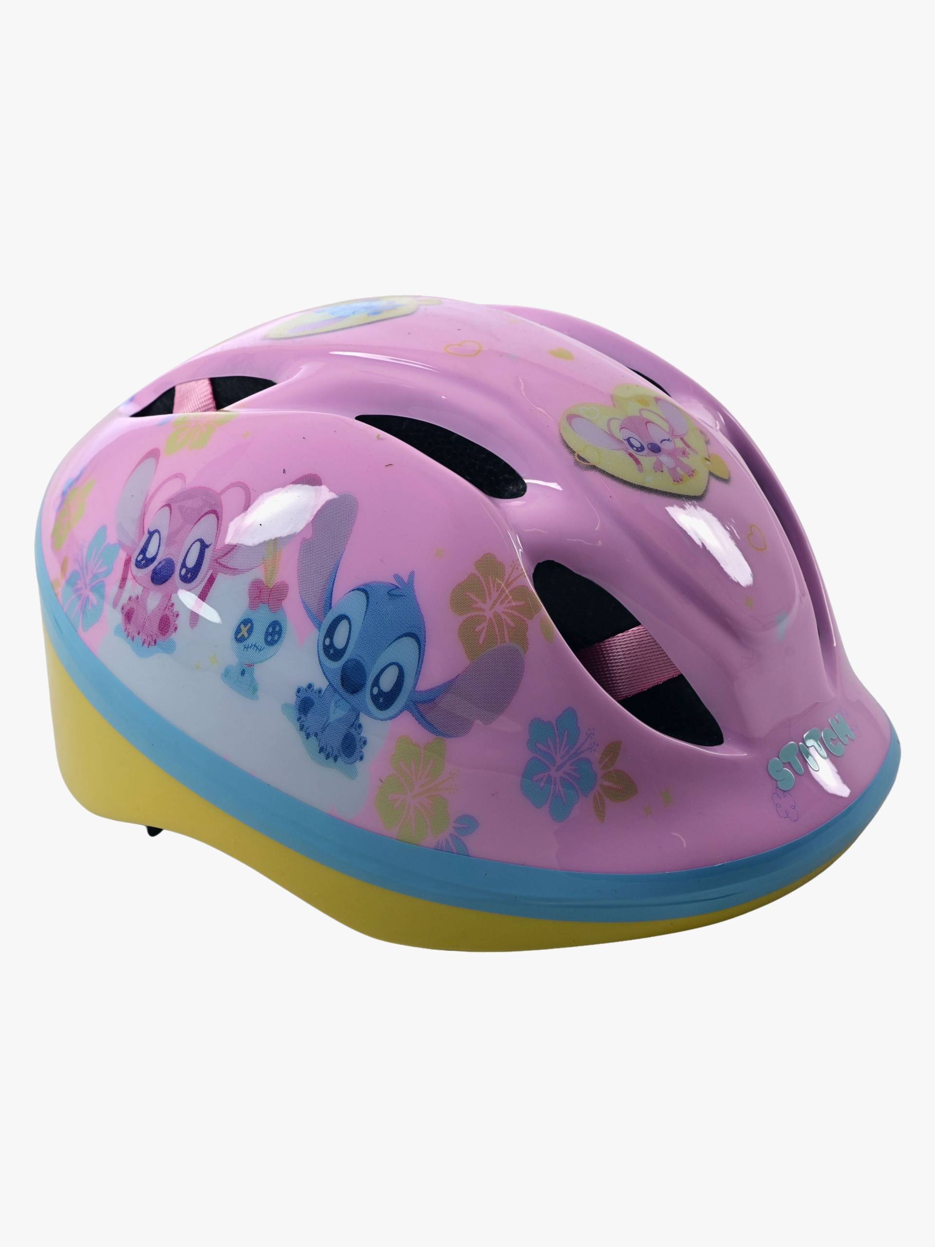 Disney Stitch Fahrradhelm 52-56 cm, Rosa von Volare