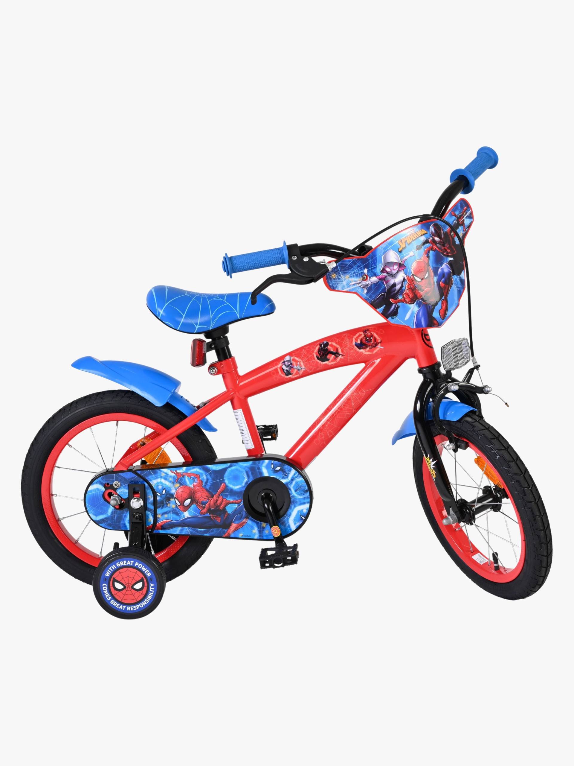 Marvel Spider-Man Kinderfahrrad 14 Zoll von Volare