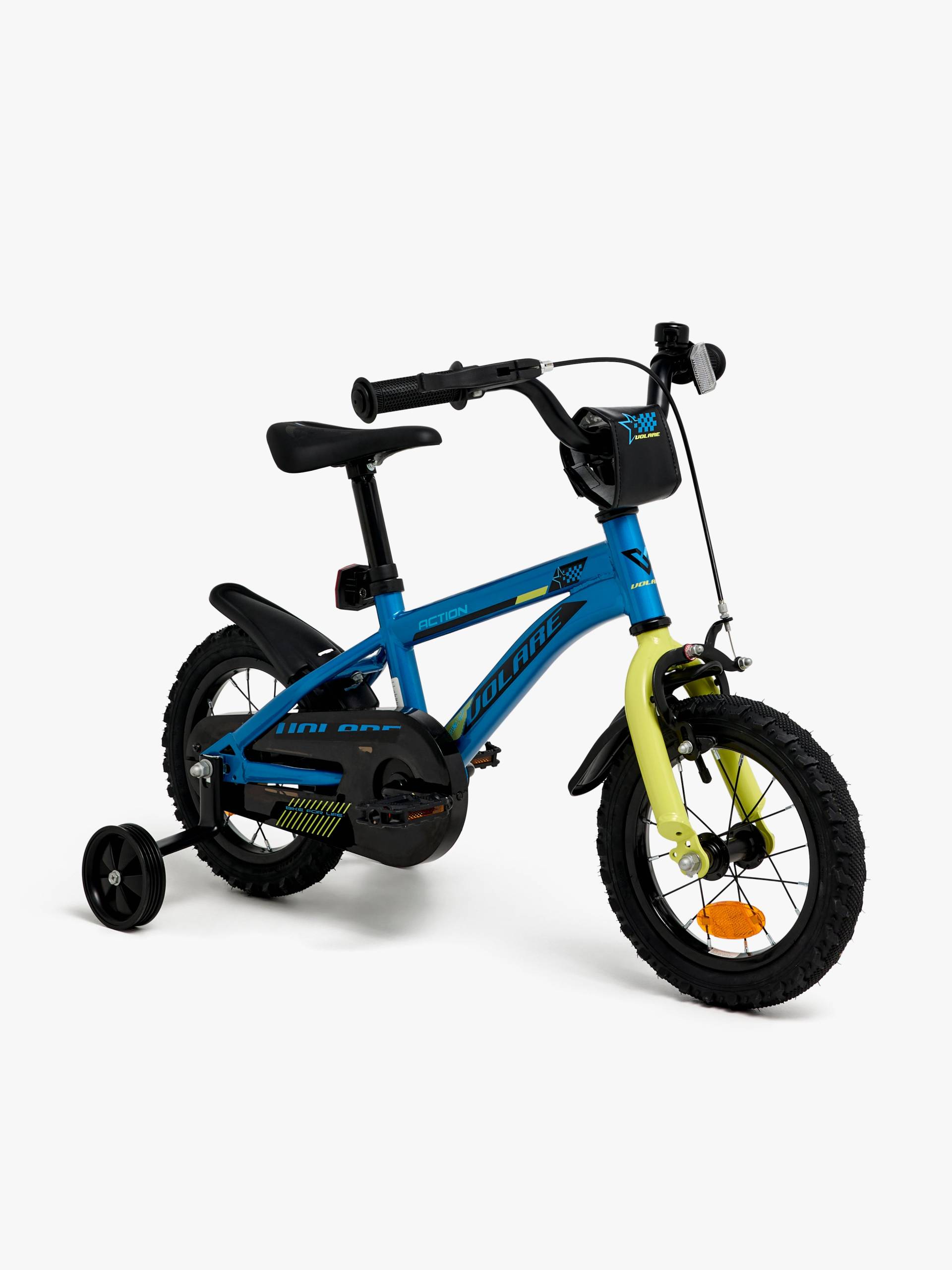 Volare Action Kinderfahrrad 12 Zoll, Blau/Gelb Volare Action Kinderfahrrad 12 Zoll, Blau/Gelb von Volare