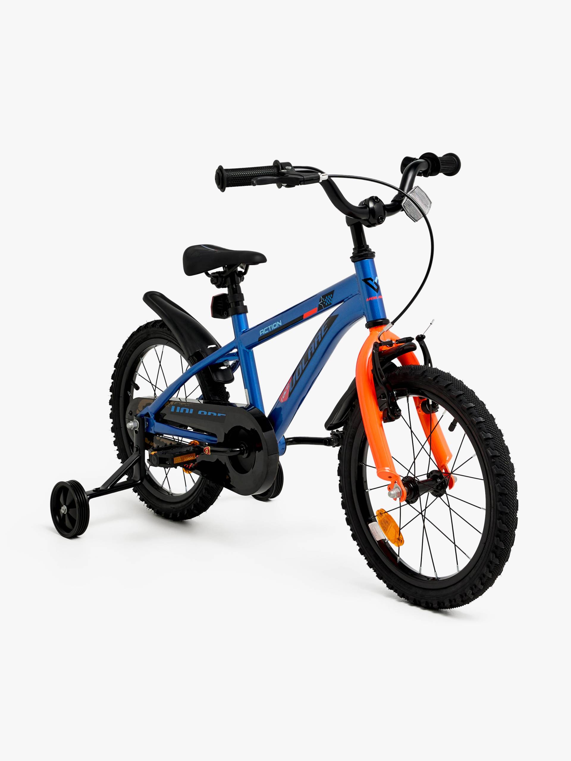 Volare Action Kinderfahrrad 16 Zoll, Blau/Orange Volare Action Kinderfahrrad 16 Zoll, Blau/Orange von Volare