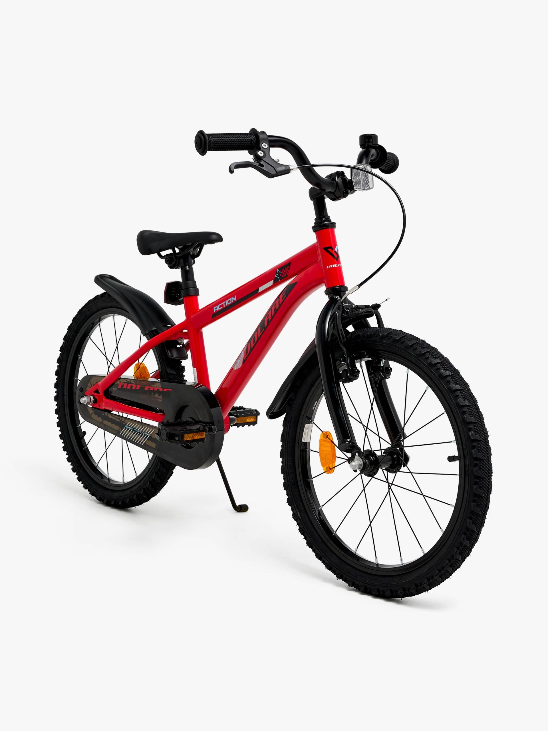 Volare Action Kinderfahrrad 18 Zoll, Rot/Schwarz Volare Action Kinderfahrrad 18 Zoll, Rot/Schwarz von Volare