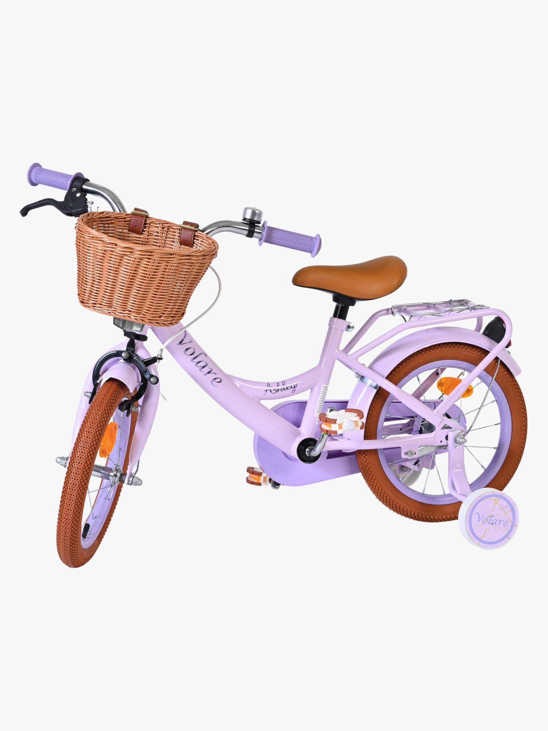 Volare Ashley Kinderfahrrad 14 Zoll, Lila von Volare
