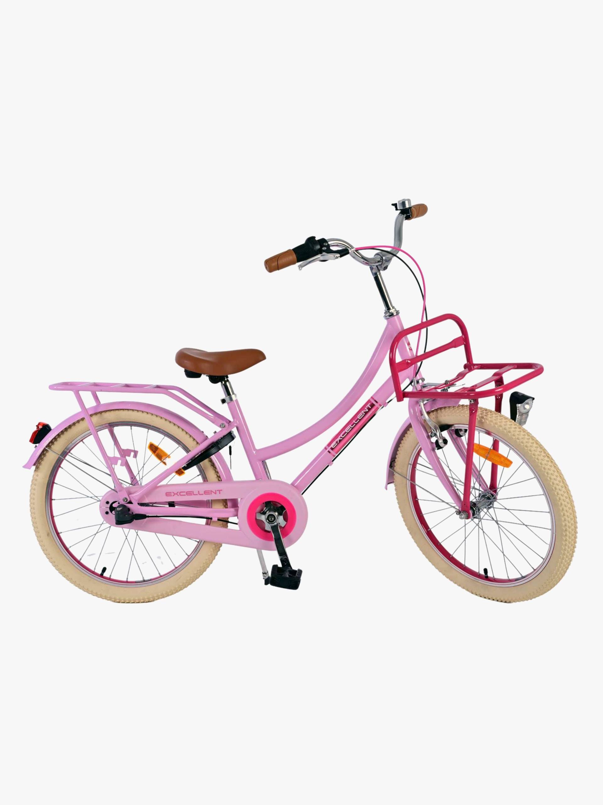 Volare Excellent Kinderfahrrad 3-Gang 20 Zoll, Rosa von Volare