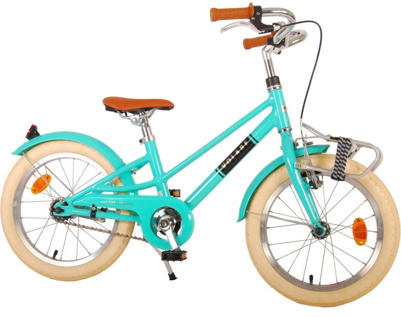 Volare Melody Kinderfahrrad 16 Zoll, Turquoise von Volare