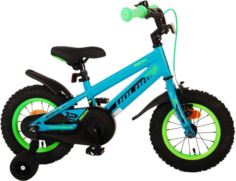 Volare Rocky Kinderfahrrad 12 Zoll, Grün von Volare