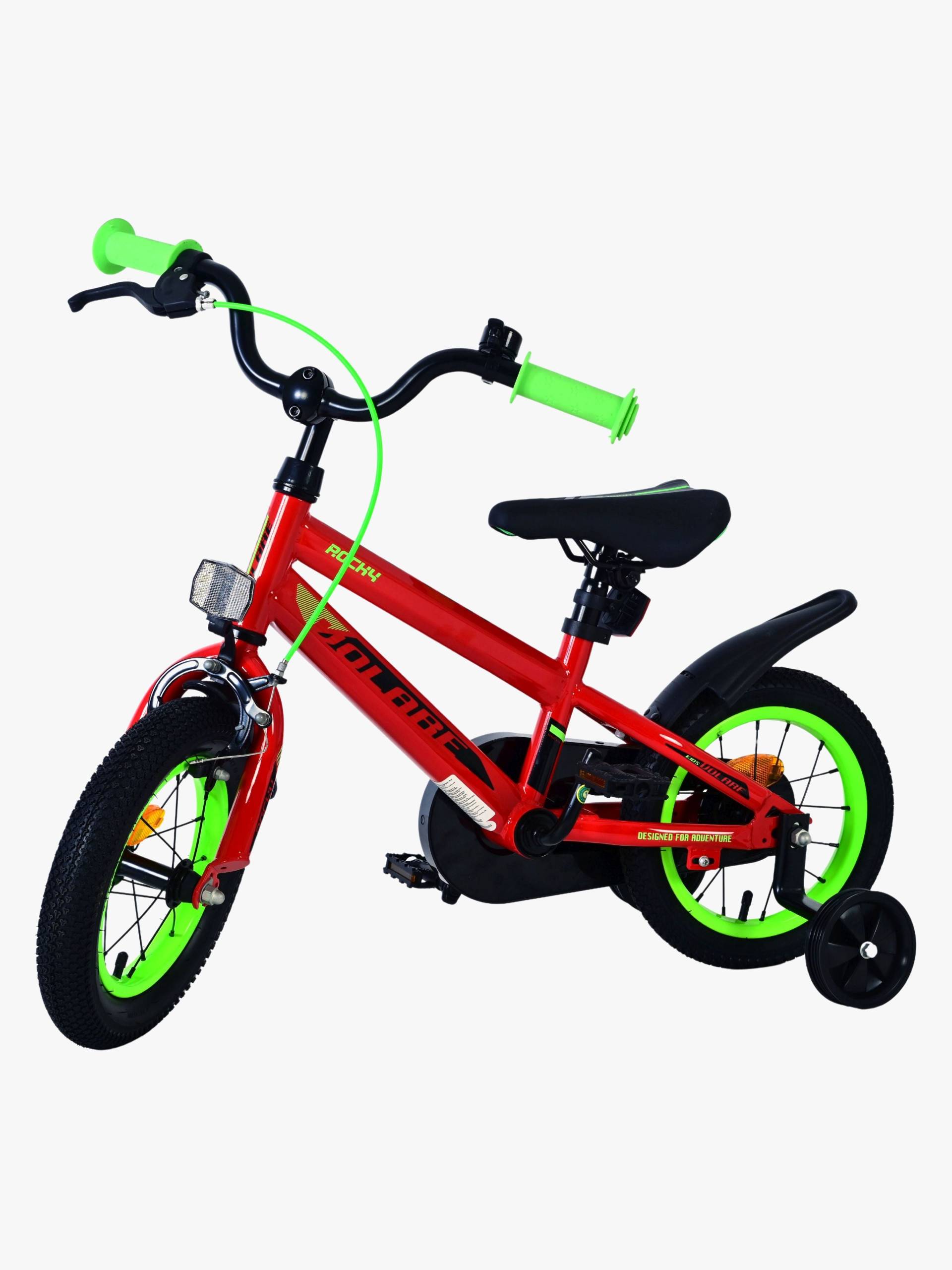 Volare Rocky Kinderfahrrad 12 Zoll, Rot von Volare