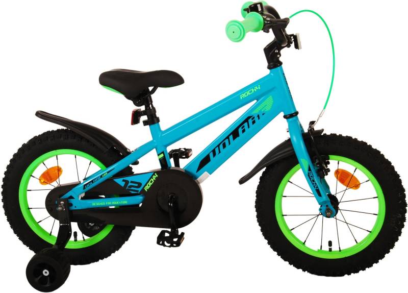 Volare Rocky Kinderfahrrad 14 Zoll, Grün von Volare