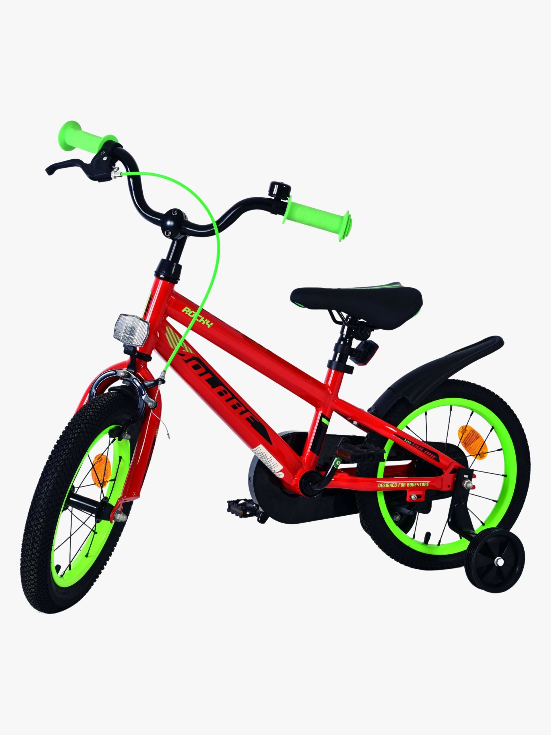 Volare Rocky Kinderfahrrad 14 Zoll, Rot von Volare