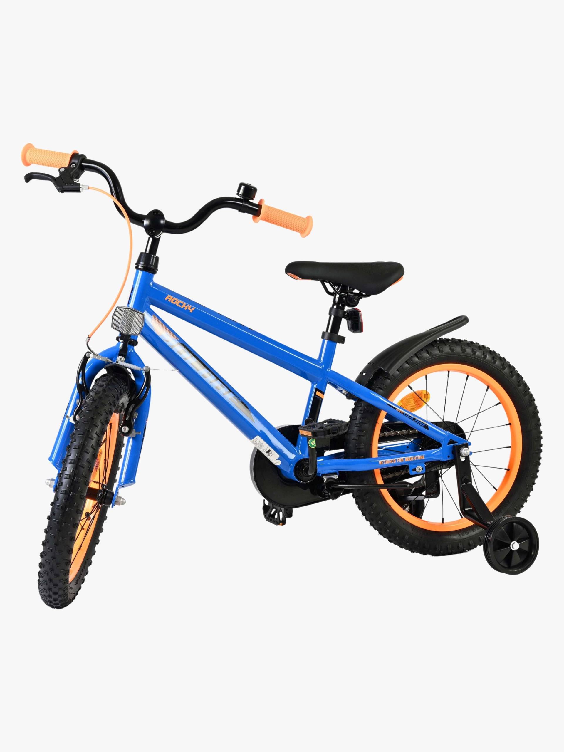Volare Rocky Kinderfahrrad 16 Zoll, Blau von Volare