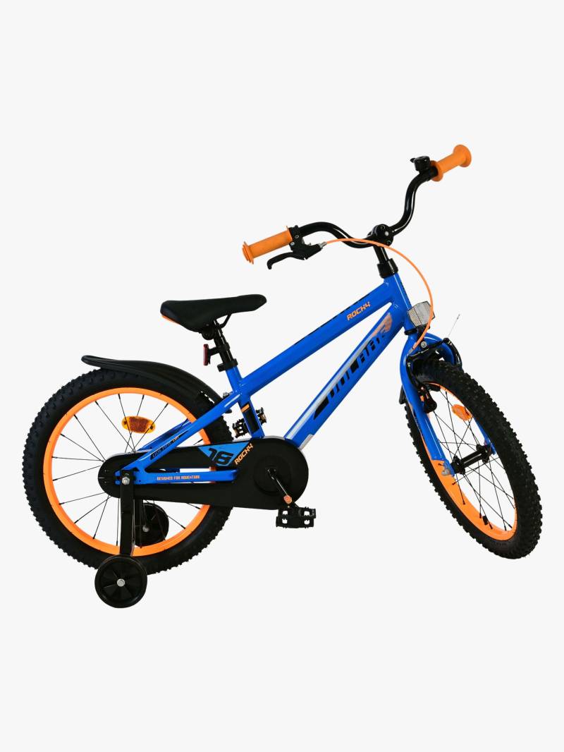 Volare Rocky Kinderfahrrad 18 Zoll, Blau von Volare