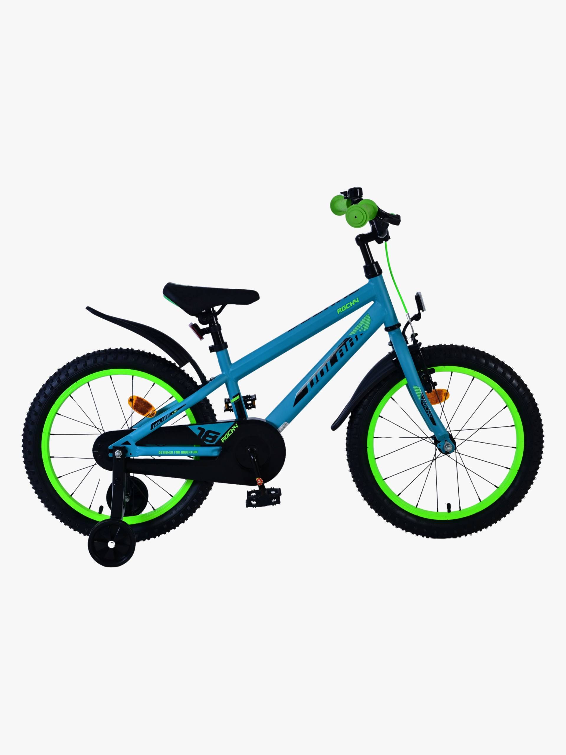 Volare Rocky Kinderfahrrad 18 Zoll, Grün Volare Rocky Kinderfahrrad 18 Zoll, Grün von Volare