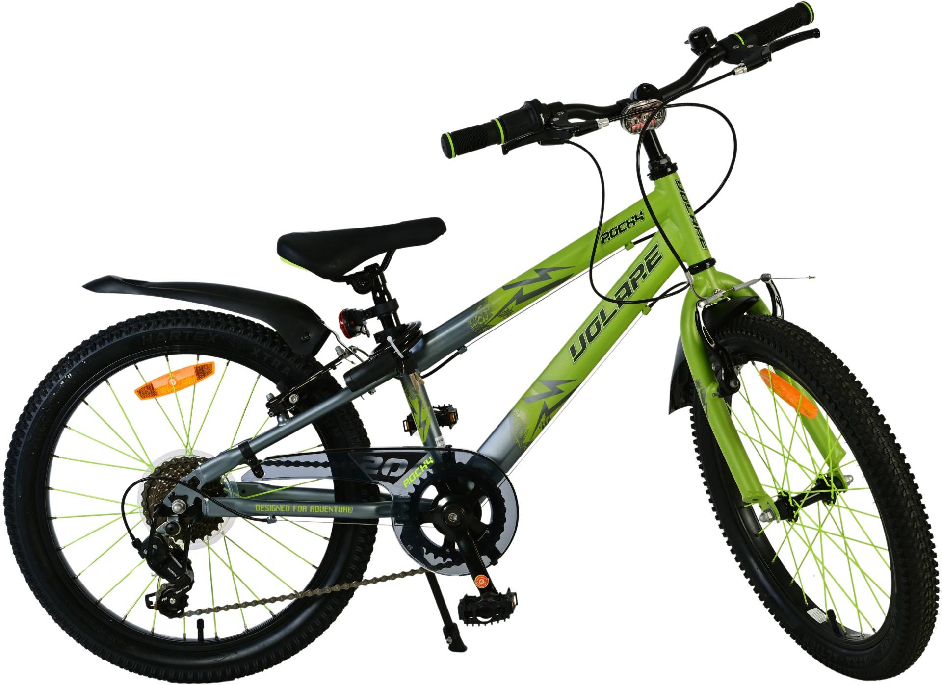 Volare Rocky Kinderfahrrad 20 Zoll, Grün/Grau Volare Rocky Kinderfahrrad 20 Zoll, Grün/Grau von Volare