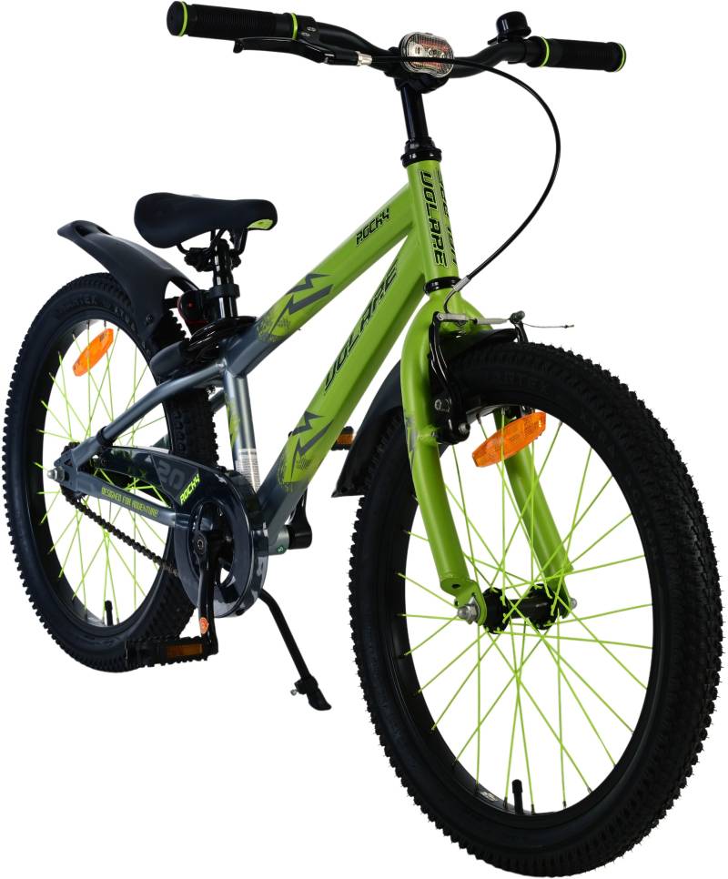 Volare Rocky Kinderfahrrad 20 Zoll, Grün von Volare
