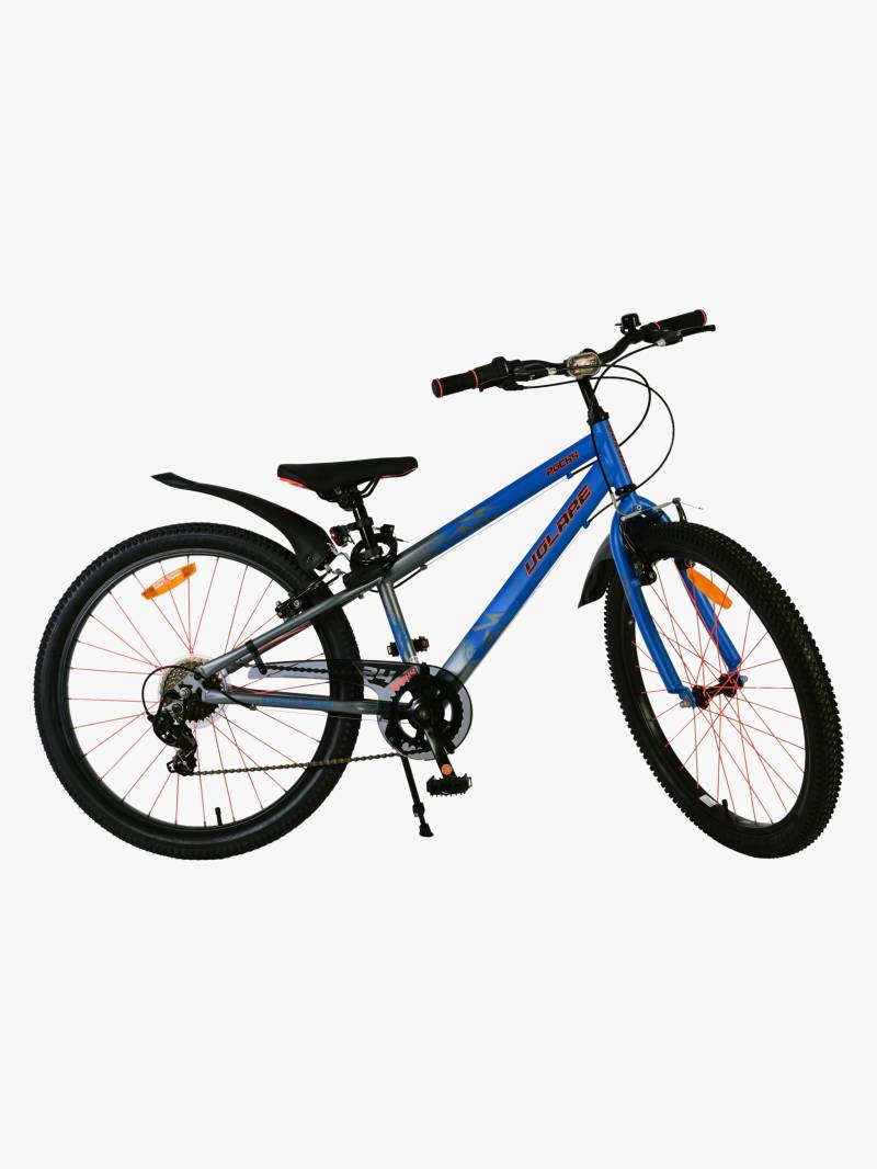 Volare Rocky Kinderfahrrad 24 Zoll, Blau von Volare