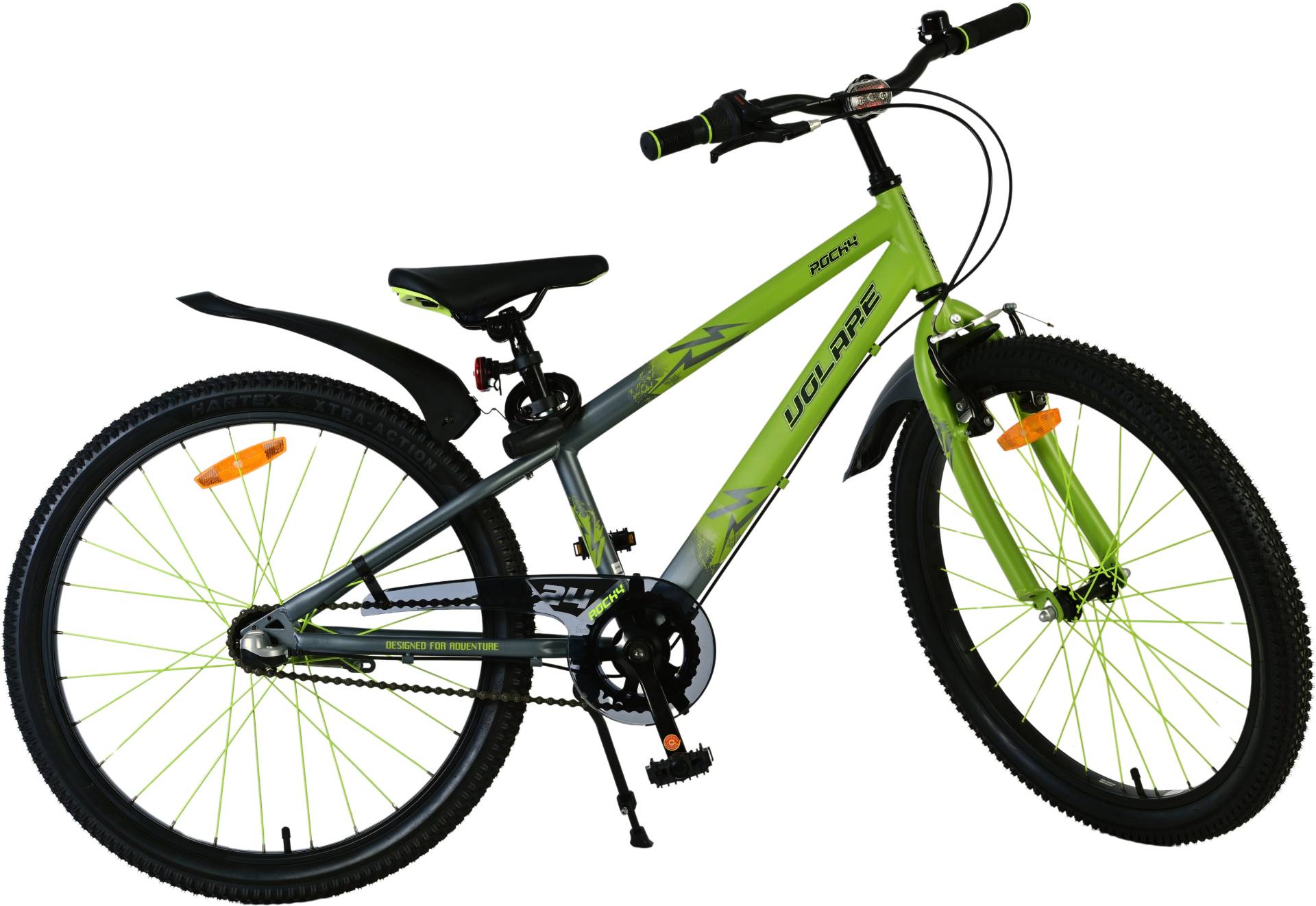 Volare Rocky Kinderfahrrad 24 Zoll, Grün Volare Rocky Kinderfahrrad 24 Zoll, Grün von Volare