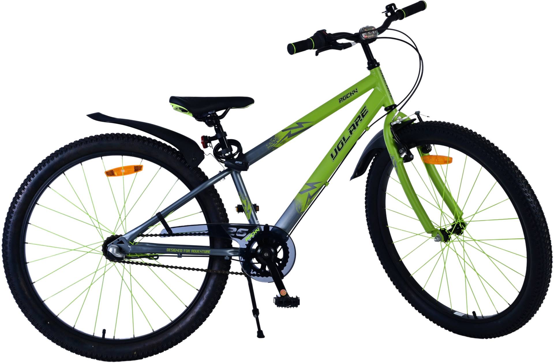 Volare Rocky Kinderfahrrad 26 Zoll, Grün Volare Rocky Kinderfahrrad 26 Zoll, Grün von Volare