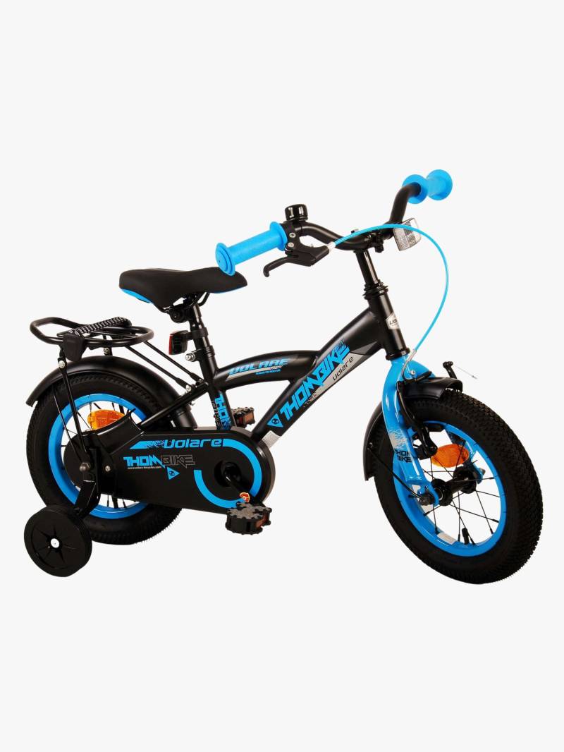Volare Thombike Kinderfahrrad 12 Zoll, Schwarz/Blau von Volare