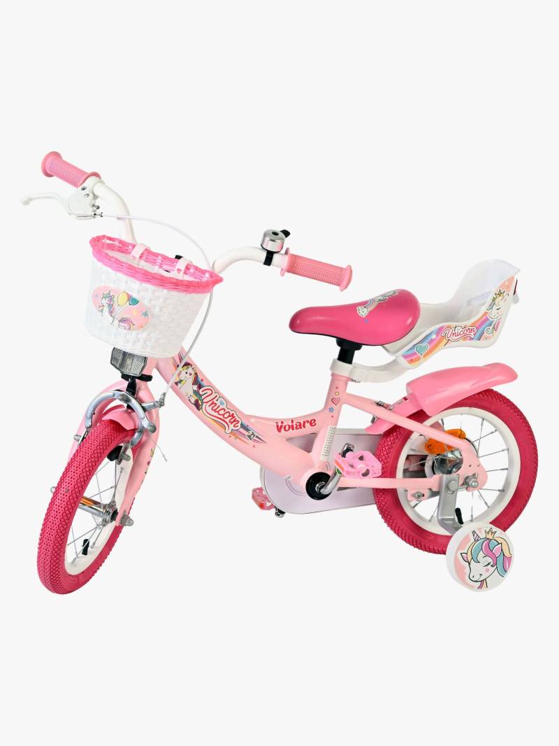Volare Unicorn Kinderfahrrad 12 Zoll, Rosa von Volare