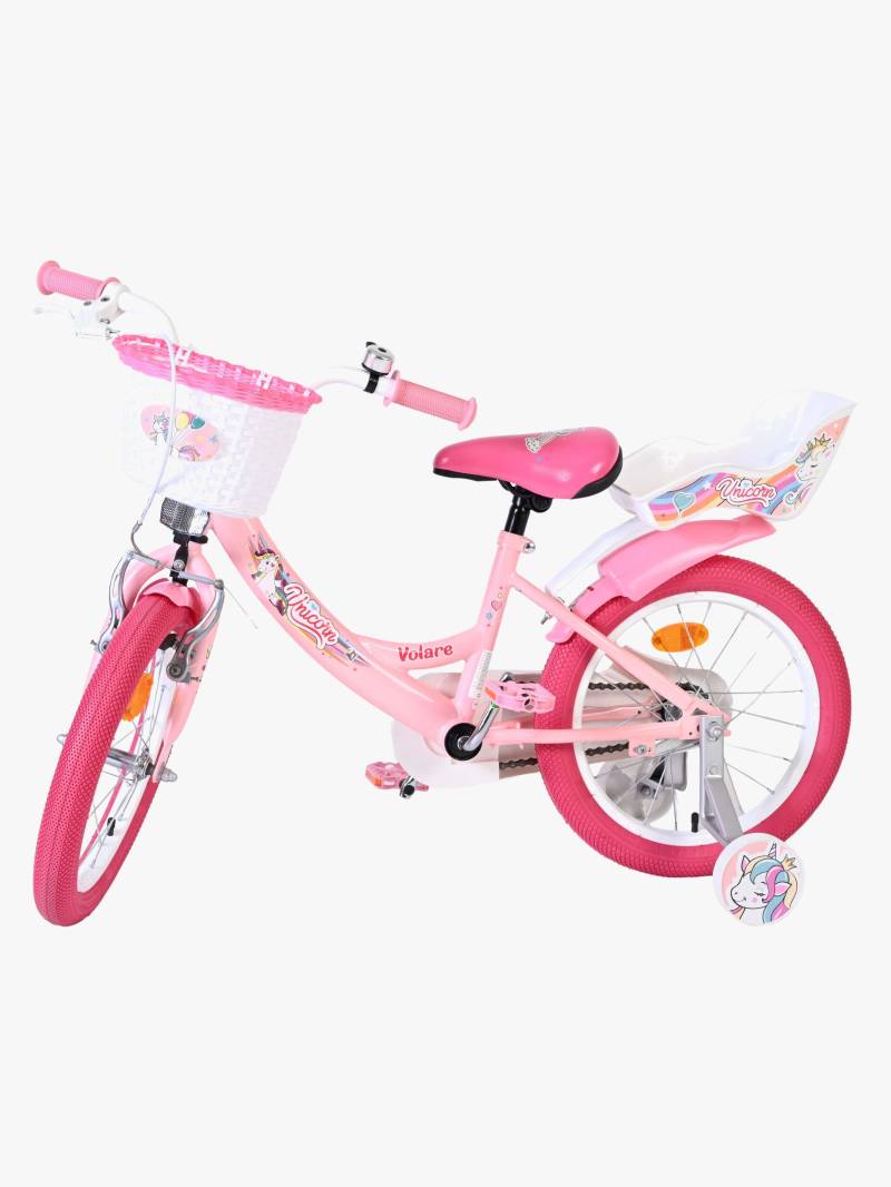 Volare Unicorn Kinderfahrrad 16 Zoll, Rosa von Volare
