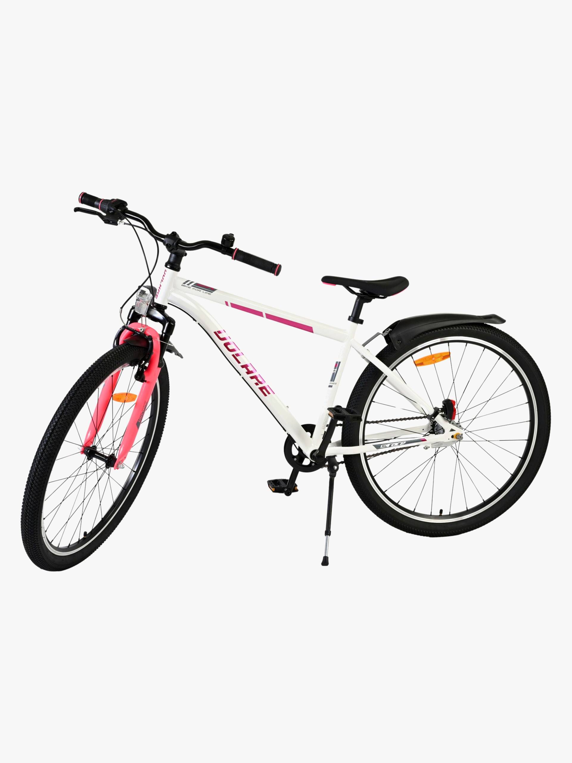 Volare XC Race Kinderfahrrad Nexus 26 Zoll, Weiß/Rosa von Volare