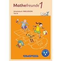Mathefreunde 1. Schuljahr - Nord/Süd - Arbeitsheft A und B Inklusion von Volk und Wissen Verlag