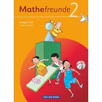 Mathefreunde 2. Schuljahr - Süd - Schülerbuch mit Kartonbeilagen. Sachsen, Thüringen von Volk und Wissen Verlag