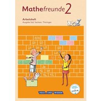 Mathefreunde 2. Schuljahr - Süd - Arbeitsheft von Volk und Wissen Verlag