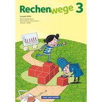 Rechenwege 3. Schuljahr Nord. Schülerbuch mit Kartonbeilagen von Volk und Wissen Verlag