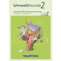 Umweltfreunde 2. Schuljahr - Mecklenburg-Vorpommern - Arbeitsheft von Volk und Wissen Verlag