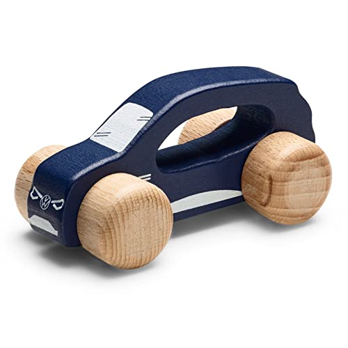 Volkswagen 1H4087511A Spielzeugauto Holzauto Holzspielzeugauto, blau, mit VW Logo Volkswagen 1H4087511A Spielzeugauto Holzauto Holzspielzeugauto, blau, mit VW Logo von Volkswagen