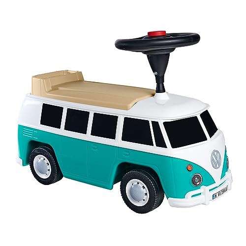 Volkswagen 7E9087500 Kinderfahrzeug T1 Bulli Rutschfahrzeug Rutschauto Bobbycar, weiß/blau Volkswagen 7E9087500 Kinderfahrzeug T1 Bulli Rutschfahrzeug Rutschauto Bobbycar, weiß/blau von Volkswagen