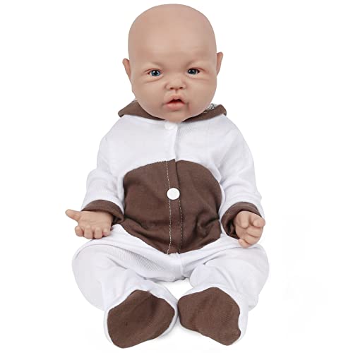 Vollence 40cm Reborn Baby Puppe Silikon – Realistische Babypuppe, Perfektes Weihnachts- und Geburtstagsgeschenk - Mädchen Vollence 40cm Reborn Baby Puppe Silikon – Realistische Babypuppe, Perfektes Weihnachts- und Geburtstagsgeschenk - Mädchen von Vollence