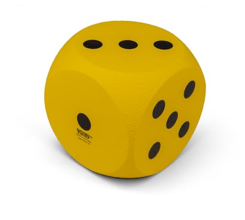 Volley Schaumstoffwürfel Gross | mit ELE-Beschichtung| 16 cm | Gelb |Schaumstoff Würfel Groß | Würfel Schaumstoff | Großer Softwürfel | Made in Germany Volley Schaumstoffwürfel Gross | mit ELE-Beschichtung| 16 cm | Gelb |Schaumstoff Würfel Groß | Würfel Schaumstoff | Großer Softwürfel | Made in Germany von Volley