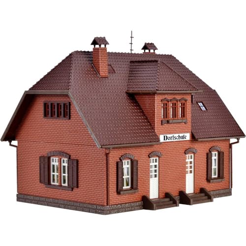 Vollmer 43570 H0 Kleine Dorfschule, Weiß, Grau, Braun Vollmer 43570 H0 Kleine Dorfschule, Weiß, Grau, Braun von Vollmer