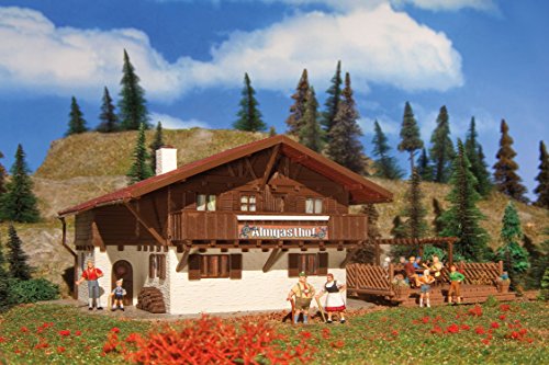 43960 H0 Almgasthof mit Holzterasse von Vollmer