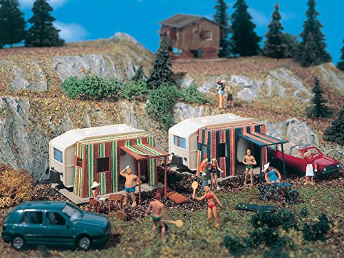 45145 H0 Campingwagen, 2 Stück von Vollmer