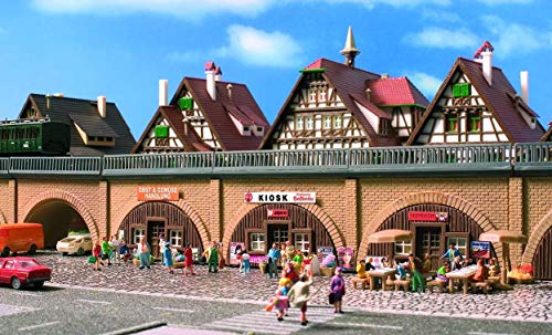 Vollmer Miniaturgebäude N Arkaden - Modellbau - Retro - Unisex - Erwachsene, Unisex - Hobbyisten, Sammler, Fantasy-Interessierte Vollmer Miniaturgebäude N Arkaden - Modellbau - Retro - Unisex - Erwachsene, Unisex - Hobbyisten, Sammler, Fantasy-Interessierte von Vollmer