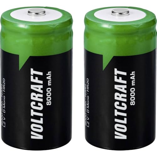 Voltcraft VC-16026035 Mono (D)-Akku NiMH 8000 mAh 1.2V 2St. von Voltcraft