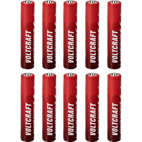 VOLTCRAFT VC-16108025 Mini (AAAA)-Batterie Mini (AAAA) Alkali-Mangan 1.5 V 500 mAh 10 St. von Voltcraft