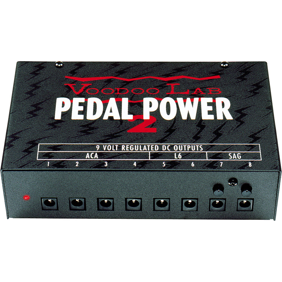 VoodooLab Pedal Power 2 Plus 8x9VDC Netzteil Gitarre/Bass von VoodooLab