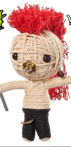 Voomates String Doll Voodoo-Puppen - handgemachte Sorgen-Püppchen Fingerpuppen - Die Handpuppen mit 81 Modelle - Eco Warrior von Voomates