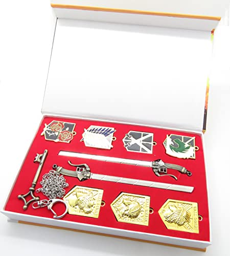Vophifo Wappen Sammelbox Aufklärungstrupp Militärpolizei für Attack on Titan Fans Vophifo Wappen Sammelbox Aufklärungstrupp Militärpolizei für Attack on Titan Fans von Vophifo