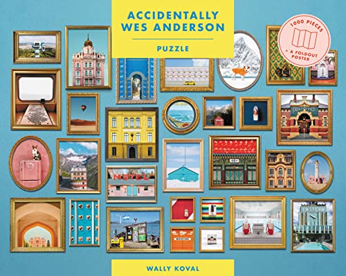 Accidentally Wes Anderson Puzzle: 1000 Piece Puzzle von Voracious