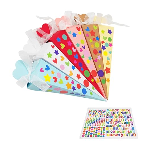 Vordpe 32 Stück Schultüten Klein, Schultüte Zum Selber Basteln, Gefüllte Schultüte, Deko Geschenktüte Set, Zuckertüte Einschulung, Kleine Schultüten Zum Befüllen Vordpe 32 Stück Schultüten Klein, Schultüte Zum Selber Basteln, Gefüllte Schultüte, Deko Geschenktüte Set, Zuckertüte Einschulung, Kleine Schultüten Zum Befüllen von Vordpe