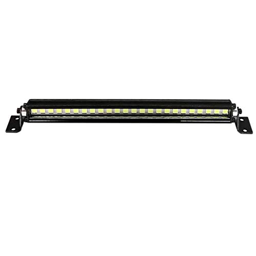 Vorfaove RC Auto Deckenlampe 24 Bar LED Licht für 1/10 RC Crawler Axial SCX10 90046 90060 SCX24 Wrangler JK Body von Vorfaove