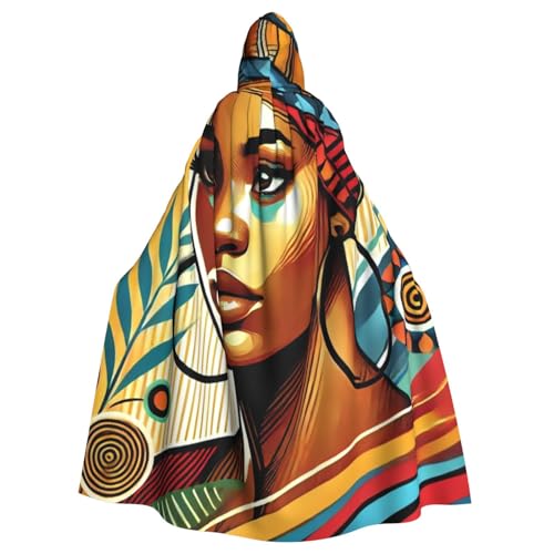 Afrikanische Frau Erwachsene Hexe Kapuzenumhang Halloween Kostüm Kapuzenumhang Afrikanische Frau Erwachsene Hexe Kapuzenumhang Halloween Kostüm Kapuzenumhang von Vortithora