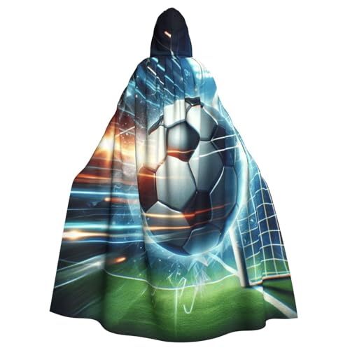 Fußball-Speed Hexen-Kapuzenumhang für Erwachsene, Halloween-Kostüm, Kapuzenumhang Fußball-Speed Hexen-Kapuzenumhang für Erwachsene, Halloween-Kostüm, Kapuzenumhang von Vortithora