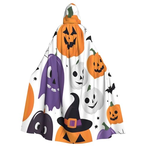Halloween-Thema, Hexen-Kapuzenumhang für Erwachsene, Halloween-Kostüm, Kapuzenumhang Halloween-Thema, Hexen-Kapuzenumhang für Erwachsene, Halloween-Kostüm, Kapuzenumhang von Vortithora