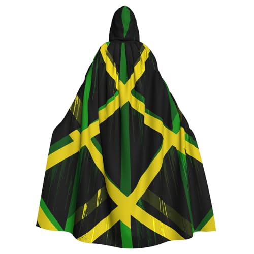 Jamaica Splash Aquarell Hexen-Kapuzenumhang für Erwachsene, Halloween-Kostüm, Kapuzenumhang Jamaica Splash Aquarell Hexen-Kapuzenumhang für Erwachsene, Halloween-Kostüm, Kapuzenumhang von Vortithora