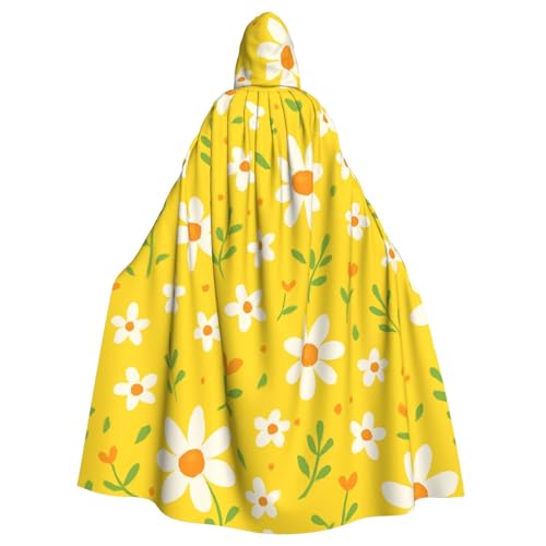 Kapuzenumhang mit Gänseblümchen-Motiv, für Erwachsene, Halloween-Kostüm, Kapuzenumhang Kapuzenumhang mit Gänseblümchen-Motiv, für Erwachsene, Halloween-Kostüm, Kapuzenumhang von Vortithora
